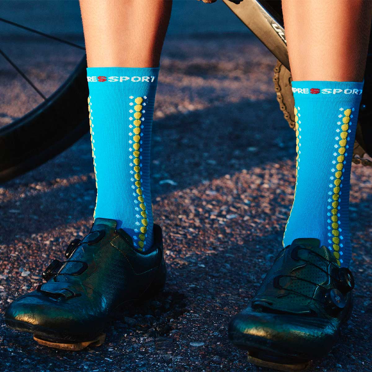 Compressport - Calcetín Pro Racing V4.0 Bike