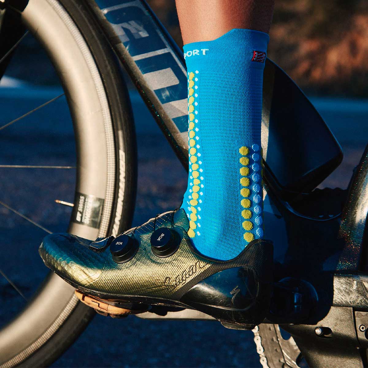 Compressport - Calcetín Pro Racing V4.0 Bike