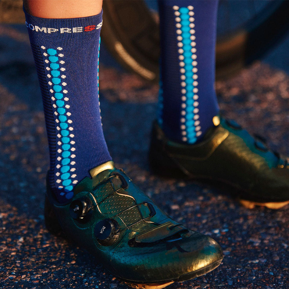 Compressport - Calcetín Pro Racing V4.0 Bike