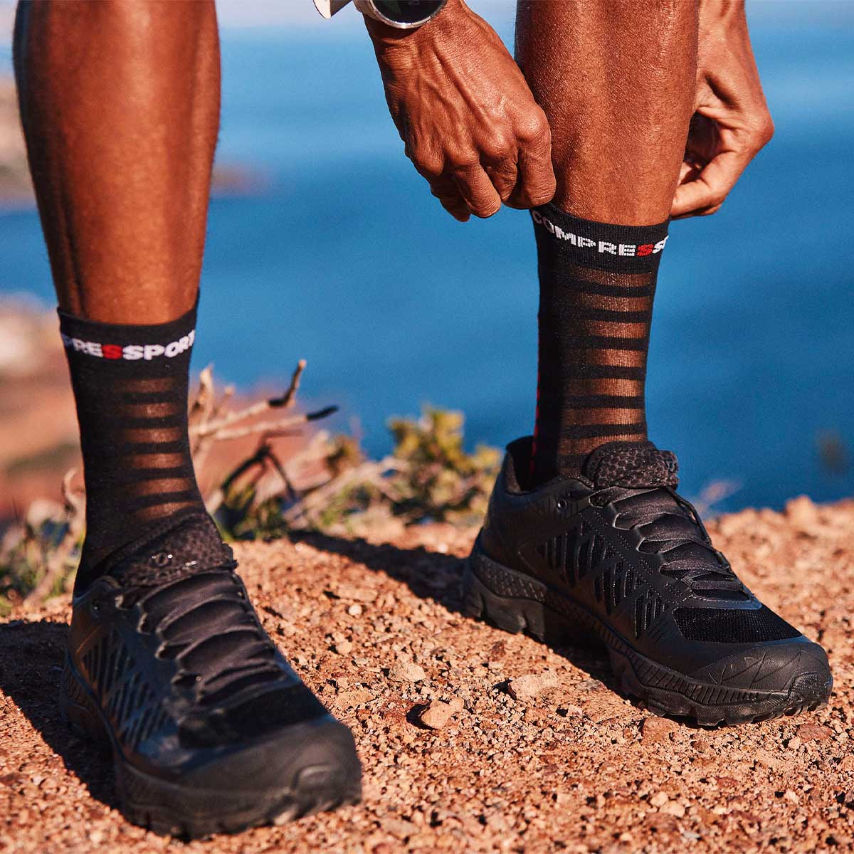 Compressport - Calcetín Pro Racing Ultralight V4.0 RunHigh