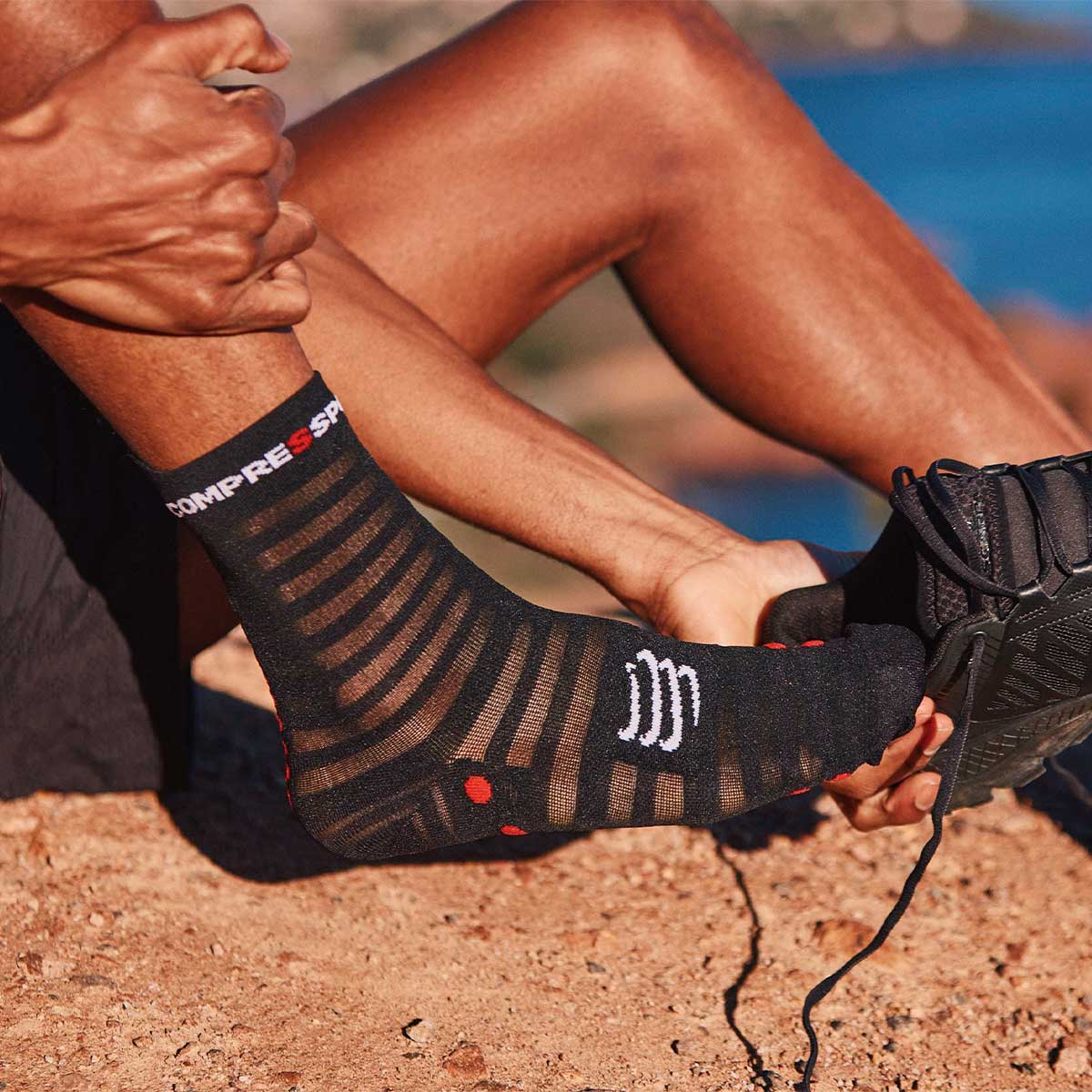 Compressport - Calcetín Pro Racing Ultralight V4.0 RunHigh