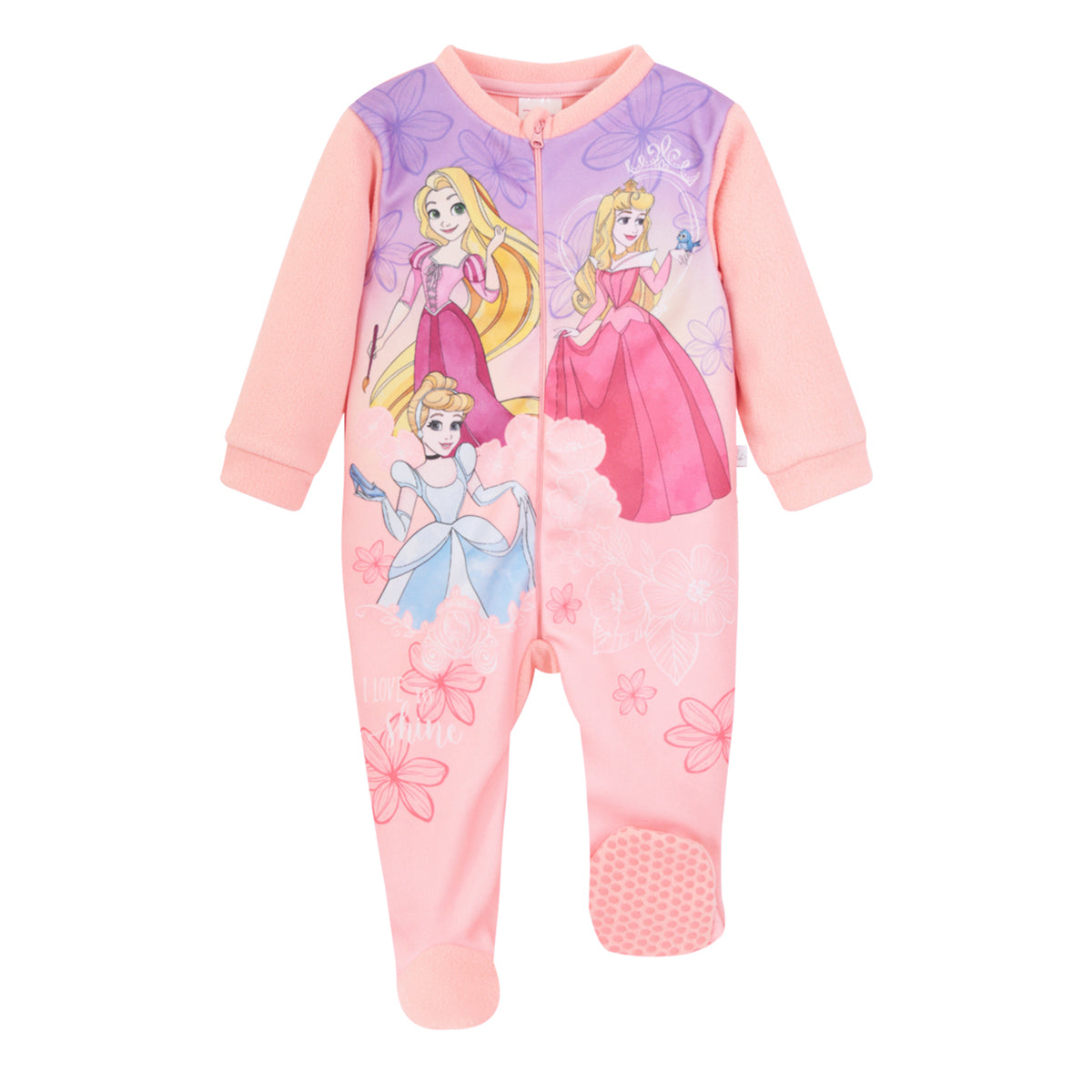 Pijama Bebé Disney Princesas Polar 1 Pieza